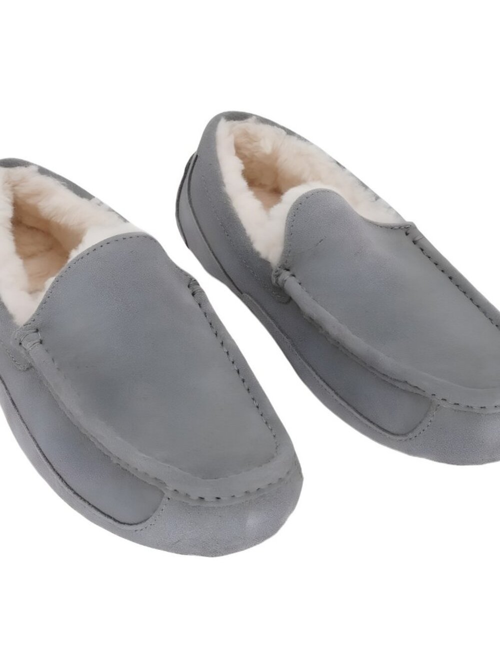 UGG Men's Ascot Slipper Grey Size US 8